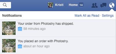 facebook shop section